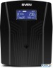 Источник бесперебойного питания Ups Sven Pro 1500 (1000 Wa, Lcd, Usb, Rg-45, 3 евро розетки )