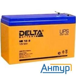 Delta Hr 12-9 (9 А\ч, 12В) свинцово- кислотный  аккумулятор