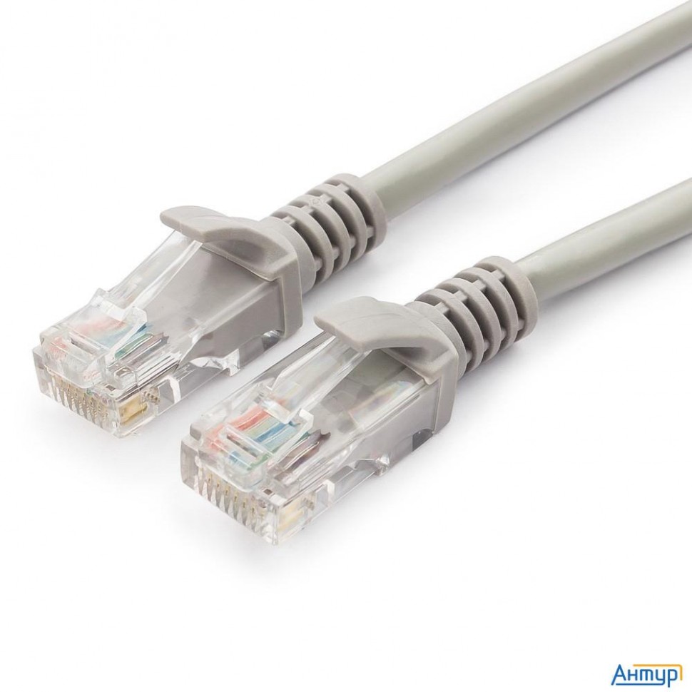 Cablexpert Патч-корд медный Utp Pp10-15m кат.5, 15м, литой, многожильный (серый)