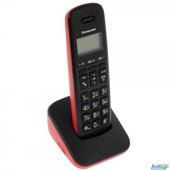 Panasonic Kx-tgb610rur (красный) {Беспроводной Dect,40 мелодий,телефонный справочник 120 зап.