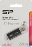 Флеш диск 64gb Usb Drive <usb 3.0> Silicon Power Blaze B02 Black (sp064gbuf3b02v1k)