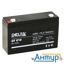 Батарея Delta Dtm 612 (6v, 12ah)