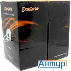 Exegate Ex256748rus Кабель Utp 4 пары кат.5e Exegate бескислородная медь,24awg, Fluke® Test Pass, бу