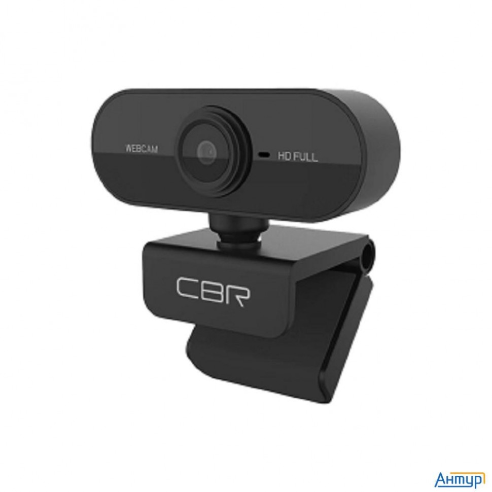 Cbr Cw 852fhd Black, Веб-камера с матрицей 2 МП, разрешение видео 1920х1080, Usb 2.0, встроенный мик