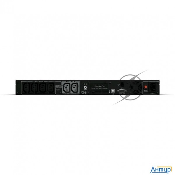 Источник бесперебойного питания Line-interactive Cyberpower Pr1000elcdrt1u 1000va/670w Usb/rs-232/ep