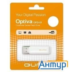 Usb 2.0 Qumo 16gb Optiva 01 White [qm16gud-op1-white]
