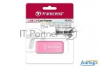 Считыватель карты памяти Transcend All In1 Multi Card Reader, Pink
