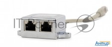 Разветвитель Cablexpert Nca-sp-01a Utp 1 порт Rj45 (t568a/t568b) -> 2 порта Rj45 10/100 Base-t
