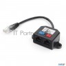 Разветвитель Cablexpert Nca-sp-01a Utp 1 порт Rj45 (t568a/t568b) -> 2 порта Rj45 10/100 Base-t