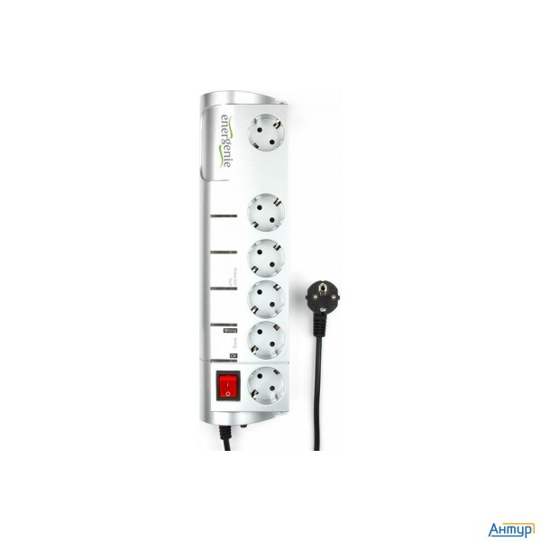 Energenie Сетевой фильтр (sisn-silver-10),серебристый