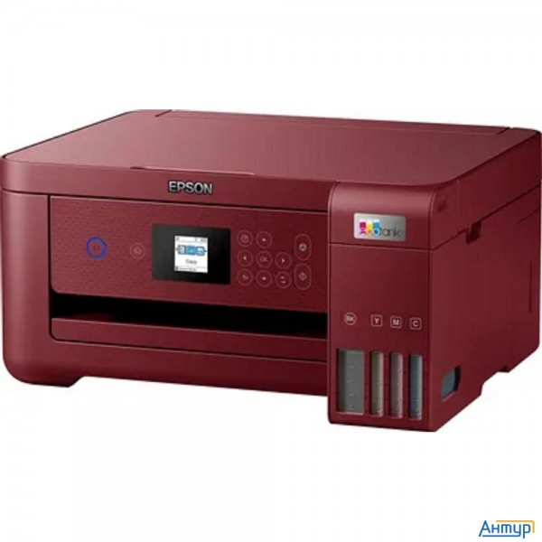 МФУ струйный Epson Ecotank L4267 цветная печать, A4, цвет красный (red) [c11cj63512]