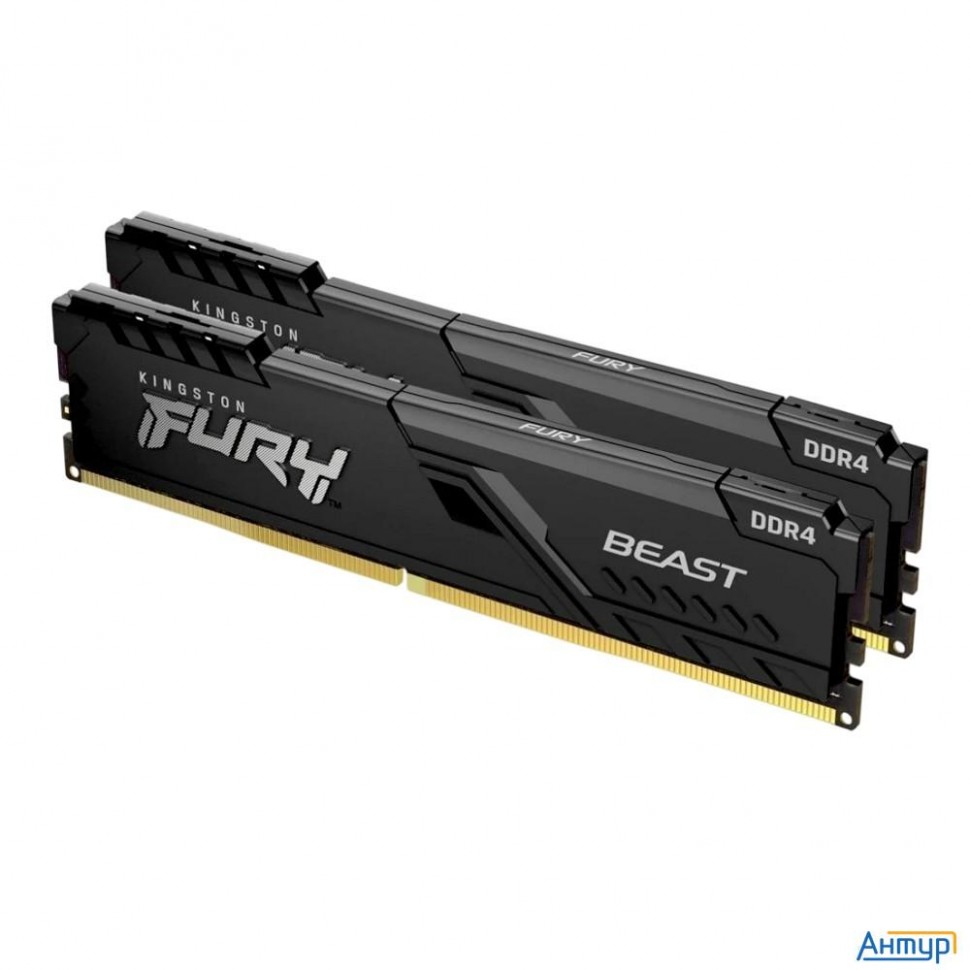 Kingston Ddr4 Dimm 16gb Kit 2x8gb Kf432c16bbk2/16wp Pc4-25600, 3200mhz, Cl16