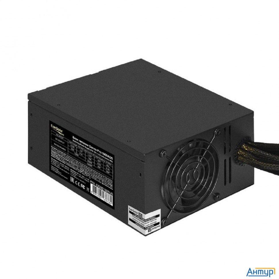 Exegate Ex292192rus Серверный БП 1000w Exegate Serverpro-1000ads (atx, Apfc, КПД 82% (80 Plus), 2x8c
