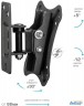 Кронштейн для телевизора Kromax Corbel-1 черный 10"-32" макс.25кг настенный поворот и наклон