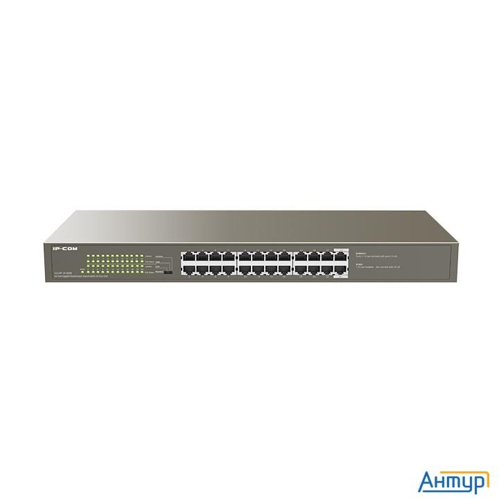 Ip-com G1124p-24-250w Коммутатор Poe неуправляемый 24-ports 10/100/1000 Base-t / 24-ports Poe (poe б