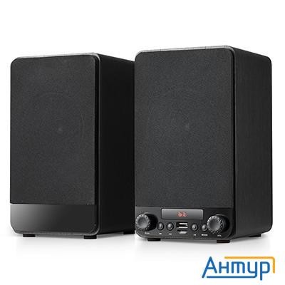 Dialog Jazz Aj-13 Black - акустические колонки 2.0, 2*15w Rms, Bluetooth, Fm, Usb+microsd Reader