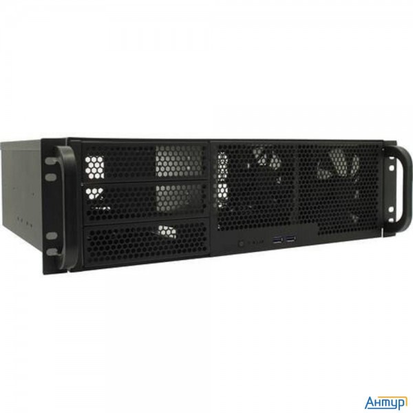 Procase Rm338-b-0 Корпус 3u Server Case,3x5.25+8hdd,черный,без блока питания,глубина 380мм, Mb Ceb 1