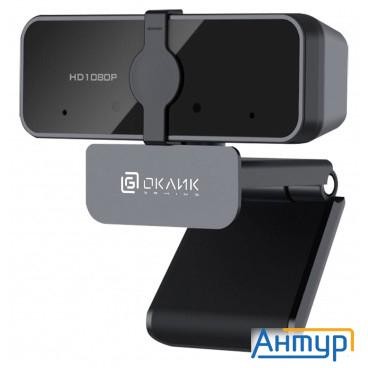 Web-камера Oklick Ok-c21fh черный 2mpix (1920x1080) Usb2.0 с микрофоном [1455507]