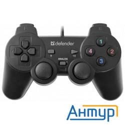 Defender Omega Usb, Проводной геймпад, 12 кнопок, 2 стика [64247]