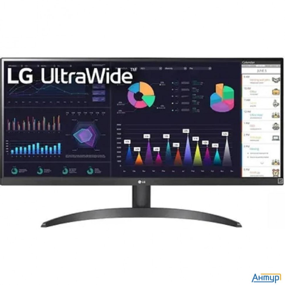 Lcd Lg 29" 29wq500-b Ultrawide черный {ips 2560x1080 100hz 21:9 матовая 1000:1 250cd 178/178 Freesyn