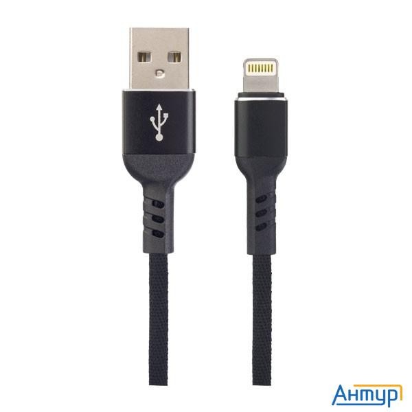 Perfeo Кабель для Iphone, Usb - 8 Pin (lightning), черный, длина 1 м., бокс (i4316)