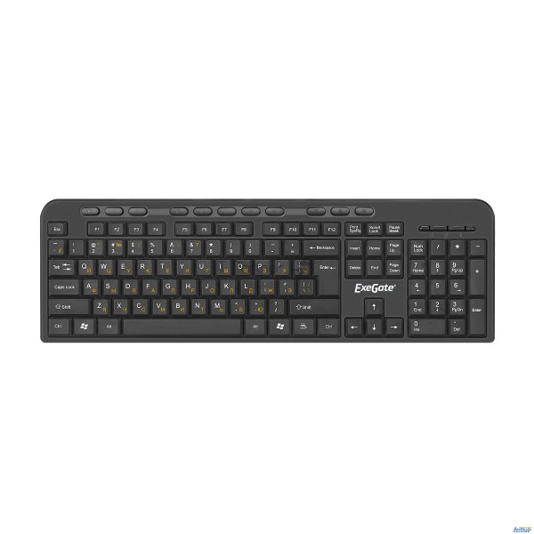 Клавиатура Exegate Ex286177rus Multimedia Professional Standard Ly-500m (usb, полноразмерная, 115кл.