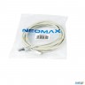 Neomax (nm23001-030) Шнур коммут. Ftp 3 м, Cat.5е, серый, многожильный