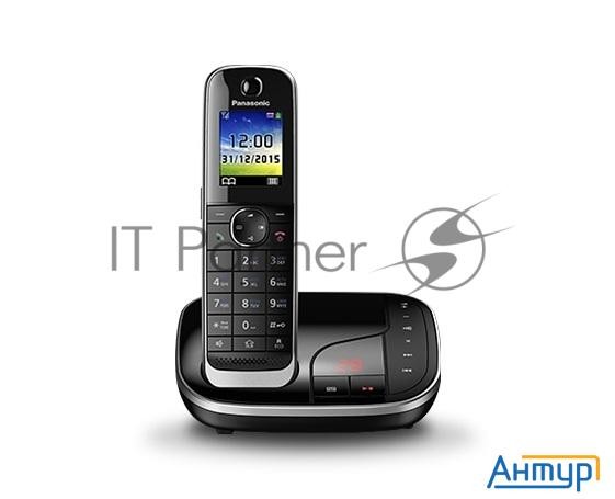 Беспроводной телефон  Dect Panasonic Беспроводной телефон  Dect Panasonic/ цветной, АОН, черный, авт