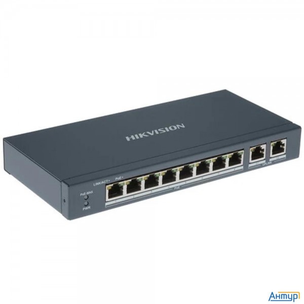 Hikvision Ds-3e0310p-e/m 8 Rj45 100m Poe с грозозащитой 6кВ