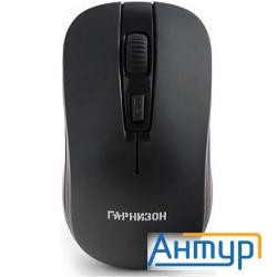 Гарнизон Мышь беспров. Gmw-420, чип X2, черный, 1600 Dpi, 3 кн.+ колесо-кнопка, блистер