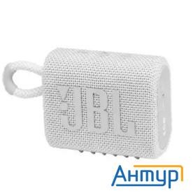 Колонка порт. Jbl Go 3 белый 4.2w 1.0 Bt (jblgo3wht)