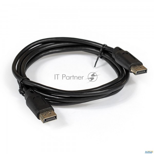 Exegate Ex284912rus Кабель Displayport (20m-20m) 1.8м Exegate <ex-cc-dp-1.8> V1.2, позол. контакты