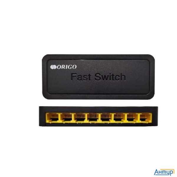 Origo Os1108/a1a 8-портовый неуправляемый коммутатор 100 Мбит/с