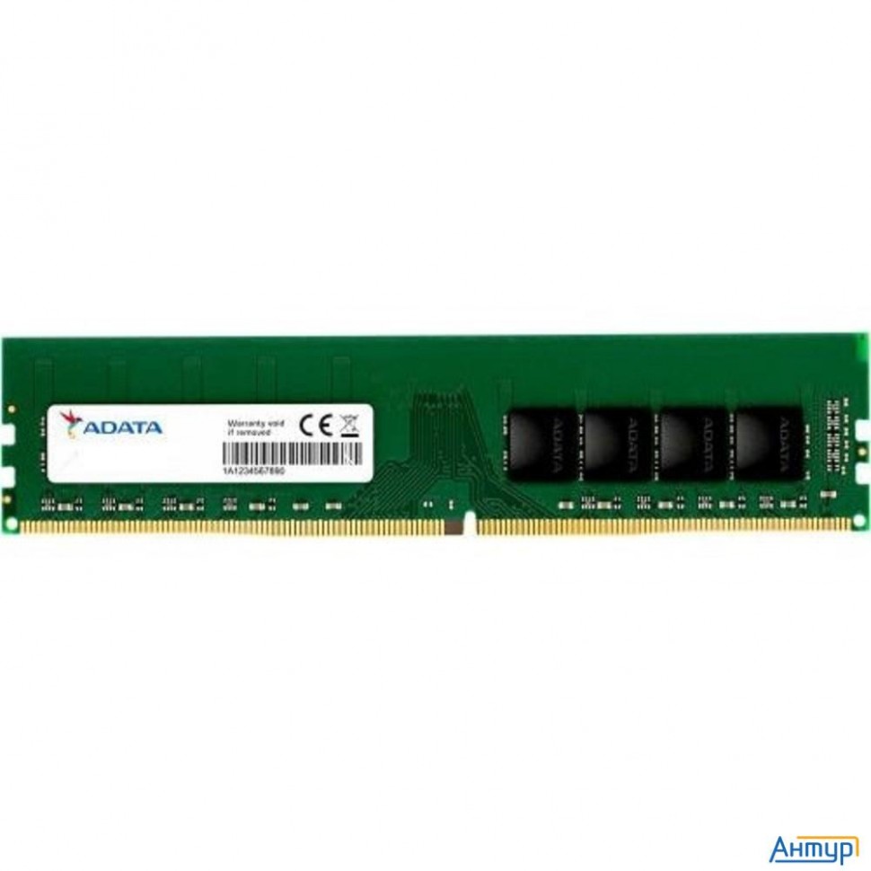 Память Dimm Ddr4 8gb Pc25600 3200mhz Cl22 1.2v Adata Rtl (ad4u32008g22-sgn)