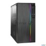 Корпус Minitower Exegate Ex283754rus Mevo-9301-rgb (matx, без БП, с окном, 2*usb+1*usb3.0, Hd аудио,