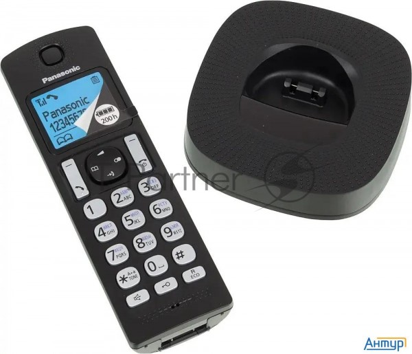 Р/Телефон Dect Panasonic Kx-tgc310ru1 черный АОН