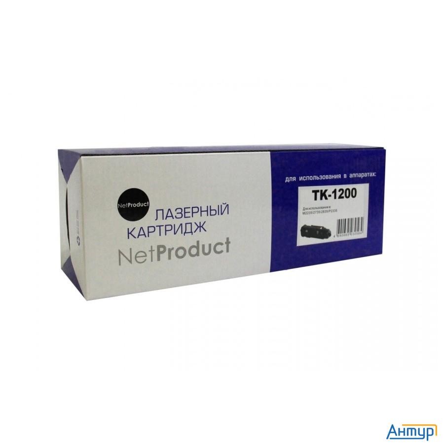Netproduct  Tk-1200 Тонер-картридж для Kyocera M2235/2735/2835/p2335, 3k
