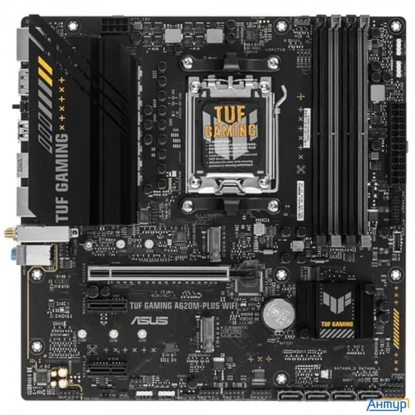 Asus Tuf Gaming A620m-plus Wifi (socket Am5, Matx, 4xddr5(128gb), 2xdp/hdmi 2.1, 1xpcie 4.0x16/2xpci