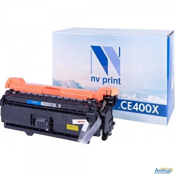 Nv Print Ce400x Картридж для Hp Clj Color M551/m551n/m551dn/m551xh5 (11000 стр.) Чёрный, с чипом