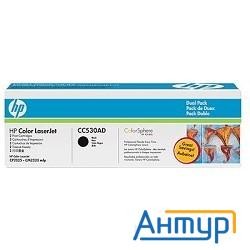 Hp Cc530ad Картридж ,black{lj Cp2025/cm2320, Black, 2-pack}
