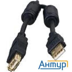Bion Кабель  Usb 2.0 A-a (m-f) удлинительный 1.8 м  экранированный
