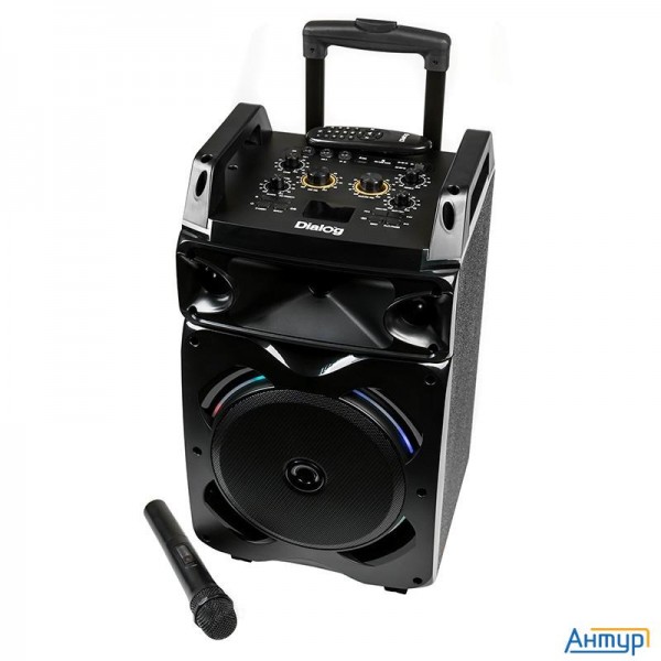 Dialog Oscar Ao-210 - акустическая колонка 1.0, 70w Rms, Караоке с беспр. микр, Bt+fm+usb+sd+gt