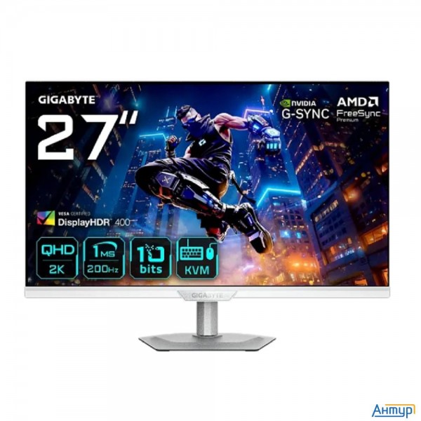 Lcd Gigabyte 27" M27q2 Ice Ek White {ips 2560x1440 200hz 0.5ms 350cd 1000:1 178/178 Quantum Dot Free