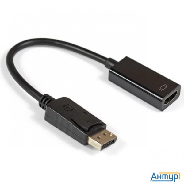 Exegate Ex294707rus Кабель-переходник Displayport-hdmi Exegate Ex-dpm-hdmif-0.2 (20m/19f, Dp1.2 4k@6