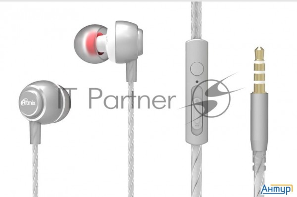 Наушники Ritmix Rh-150m Space Grey