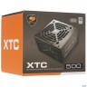 Блок питания Cougar Xtc 500 (Разъем Pcie-2шт,atx V2.31, 500w, Active Pfc, 120mm Fan, Power Cord, 80