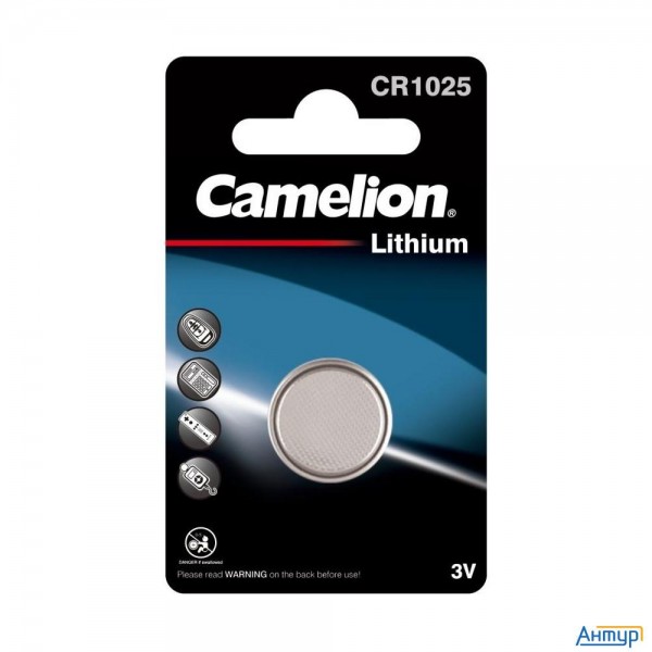 Camelion Cr1025 Bl-1 (cr1025-bp1, батарейка литиевая,3v)