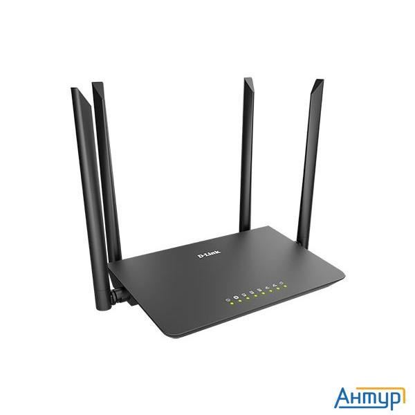 D-link Dir-820/ru/a1a Беспроводной двухдиапазонный маршрутизатор Ac1200 Wave 2 с поддержкой Mu-mimo