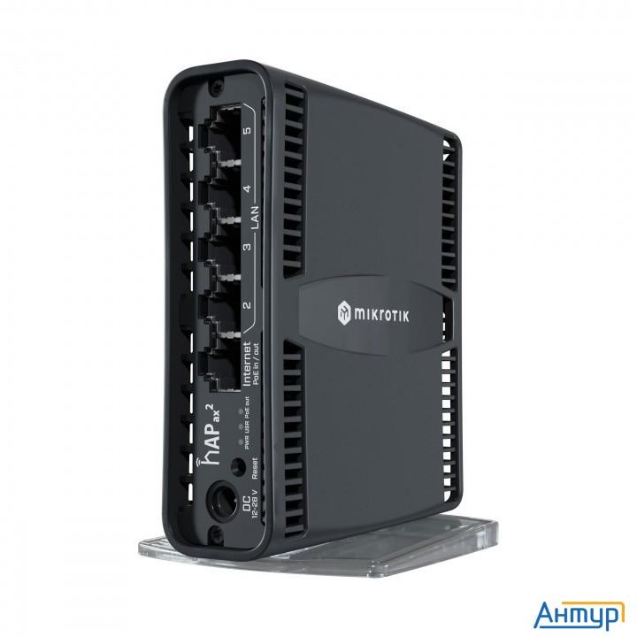 Mikrotik C52ig-5haxd2haxd-tc Hap Ax2  Маршрутизатор Wifi6, 2.4+5ghz, 5rj45 1gbit, 1 Poe