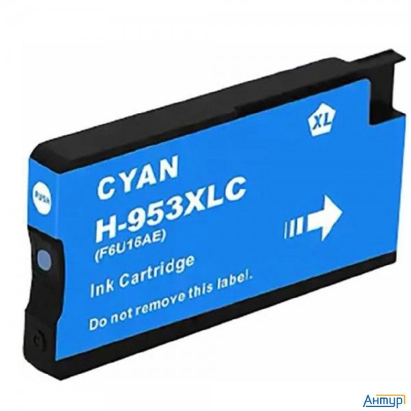 Струйный картридж Nv Print 953xlc (nv-f6u16ae) Cyan для Hp Officejet Pro 7720, 7730, 7740, 8210, 821